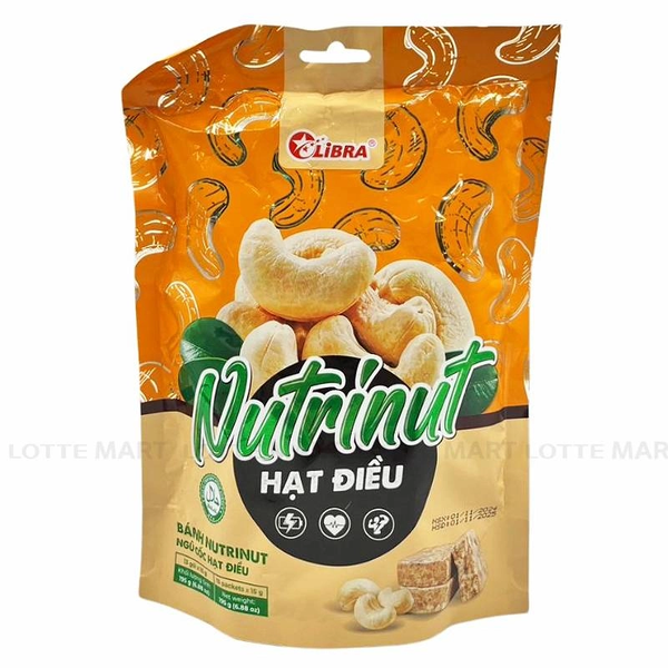 Bánh Libra Nutrinut Ngũ Cốc Hạt Điều Gói 15G