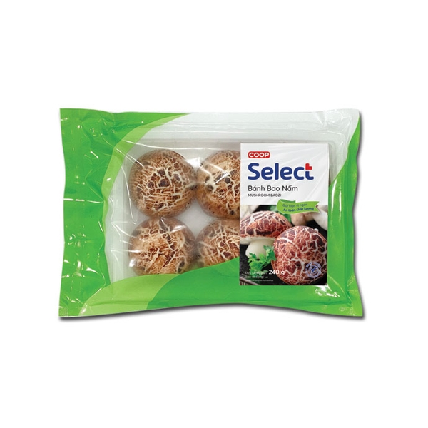 Bánh bao nấm Select 40g