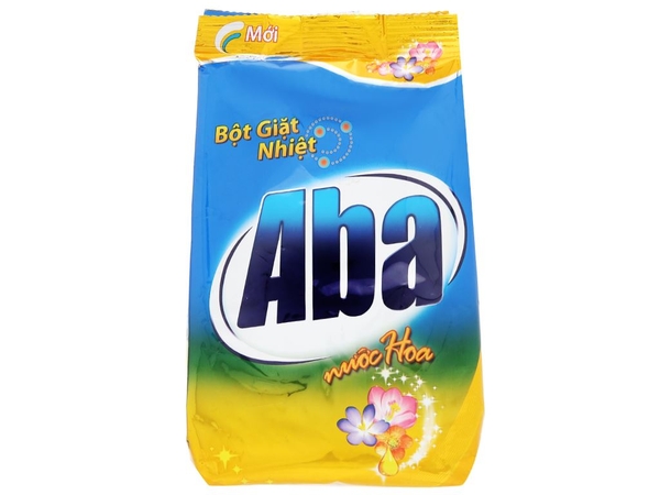 Bột giặt nhiệt Aba sạch tinh tươm túi 380g