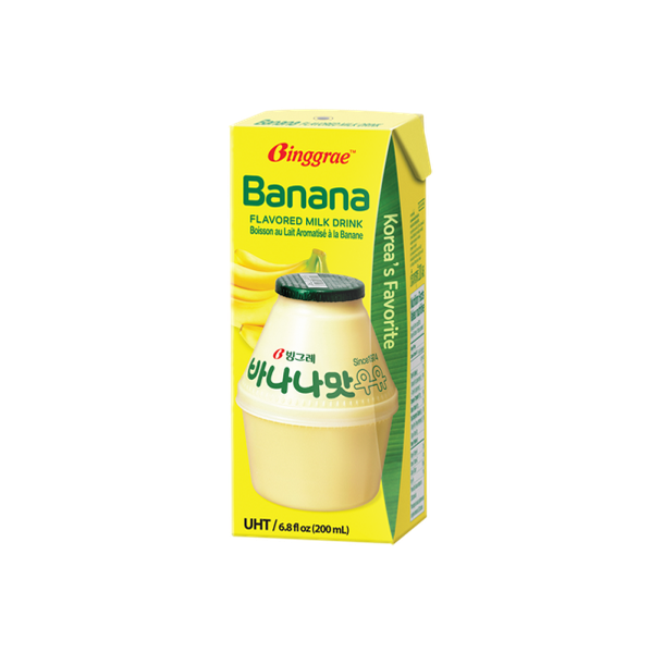 Sữa chuối Hàn Quốc Binggrae Hộp 200ml