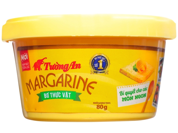 Bơ thực vật Tường An hũ 80g