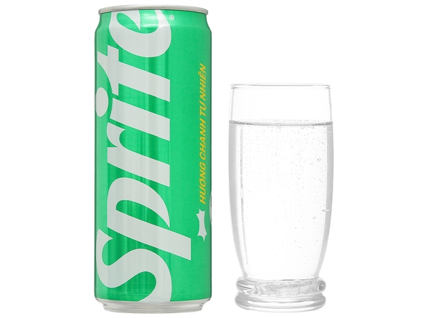 Nước ngọt Sprite hương chanh lon 320ml