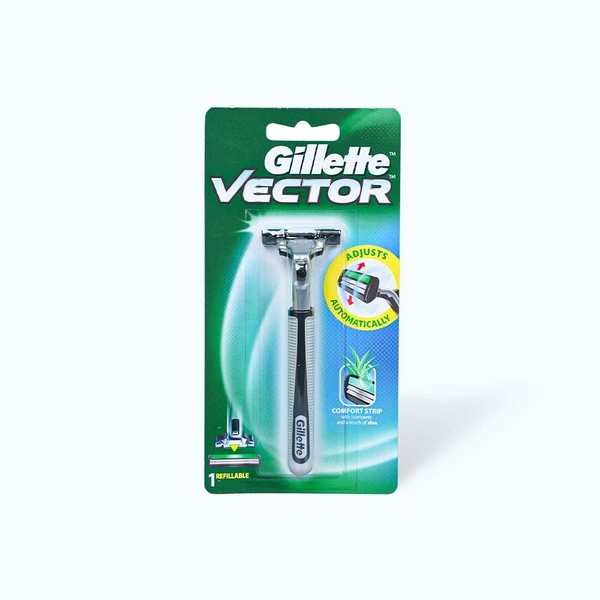 Dao cạo râu Gillette Vector Plus Razor 1 cái/vỉ