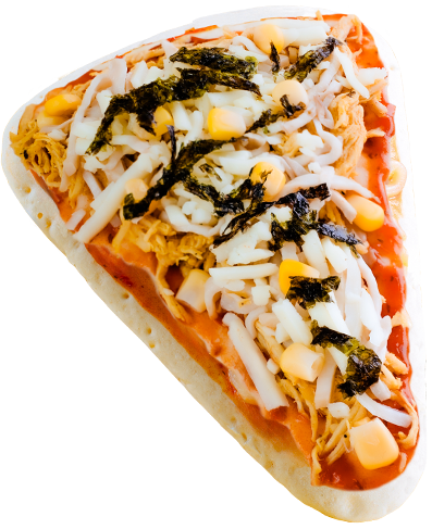 Pizza Tam Giác Gà Nấm Rong Biển 145g