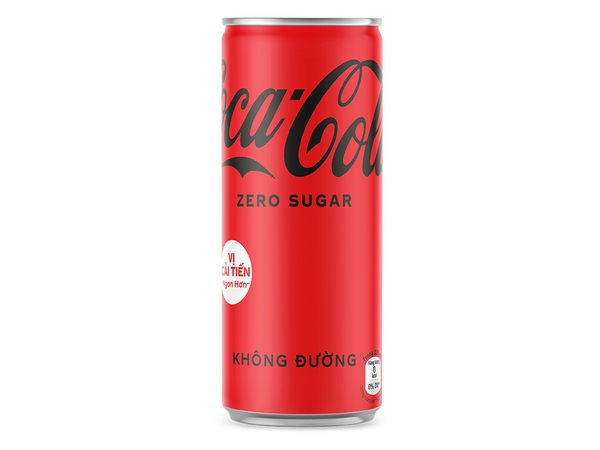 Nước ngọt Coca Cola Zero lon 320ml