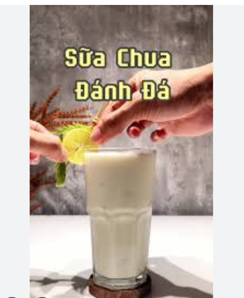 Yogurt sửa chua đá
