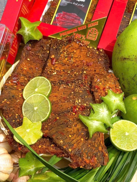 Khô bò cay tứ xuyên (14X25g) 350g