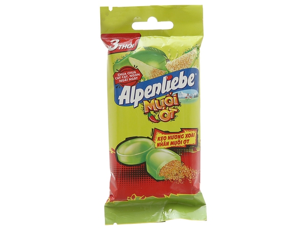Kẹo hương xoài nhân muối ớt Alpenliebe gói 78g