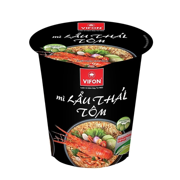 Mì Vifon Lẩu Thái Tôm ly 60g