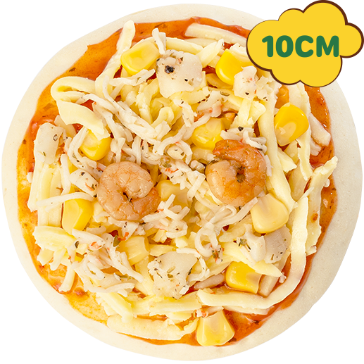 Pizza Mini (10cm) Hải Sản Phô Mai 65g