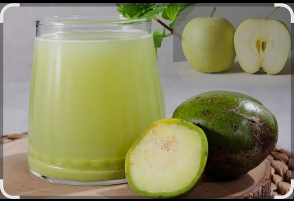 Nước ép trái cóc+táo/lê