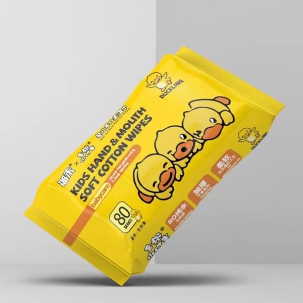 Khăn Giấy Ướt Vịt Vàng Duckling 1 gói