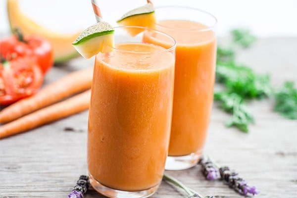 Sinh tố dưa lưới