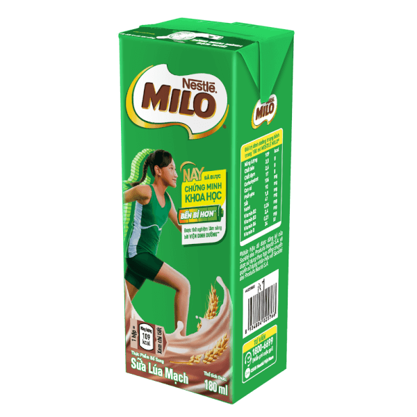 Sữa lúa mạch Milo hộp 110ml