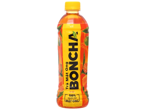 Trà mật ong Boncha vị tắc chai 450ml