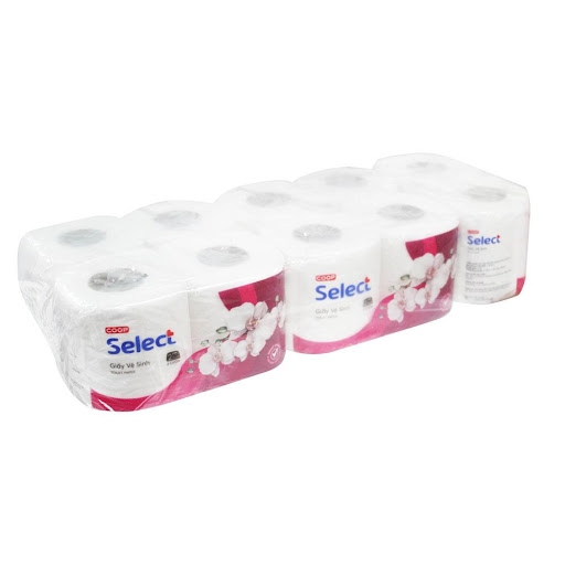 Giấy vệ sinh coop select 2 cuộn