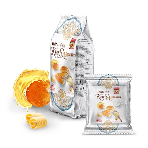Bánh pía kim sa sữa tươi gói ----g