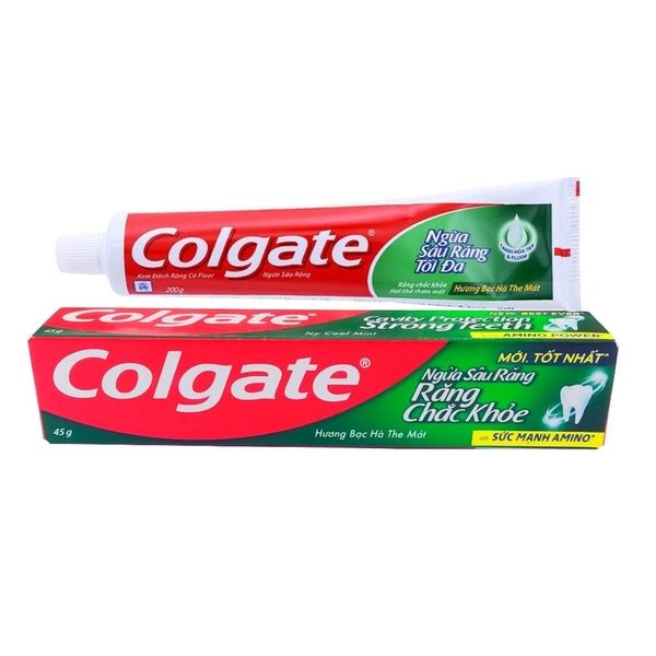 Kem đánh răng Colgate ngừa sâu răng tối Đa tuýp 45g