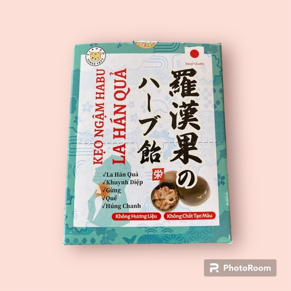 Kẹo ngậm Habu La hán quả gói 15g