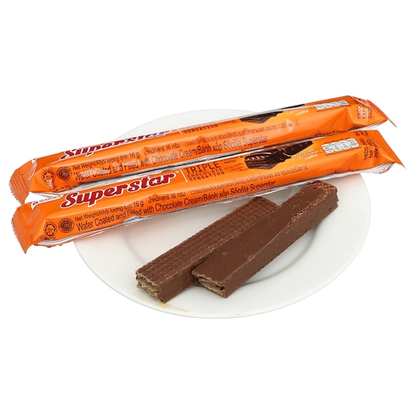 Superstar Triple Chocolate Sensation - Mayora 12.5g Pack