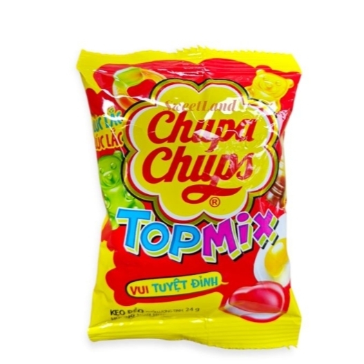 Kẹo dẻo Chupa Chups Topmix gói 90g