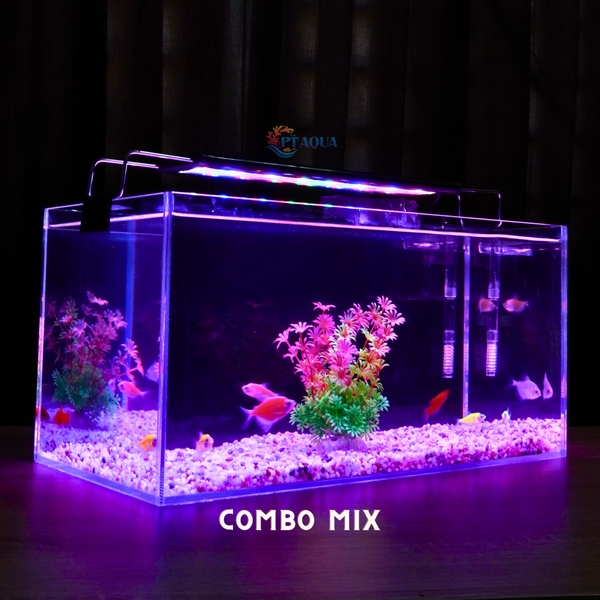 Bể cá mini 40x20x20cm Nhiều Mẫu Để Bàn Đẹp Phù Hợp Nuôi Cá Cảnh Nhỏ