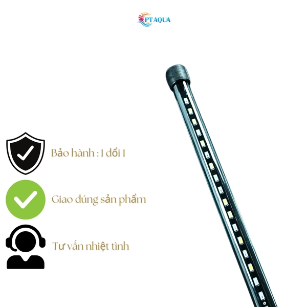 Đèn bể cá RGB CHÌM ĐỔI MÀU 3 chế độ sáng dành cho hồ cá cảnh