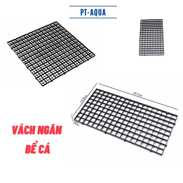 Tấm vách ngăn bể cá cảnh, tấm nhựa kê đáy lọc hồ cá - tấm đậy nắp bể cá cảnh