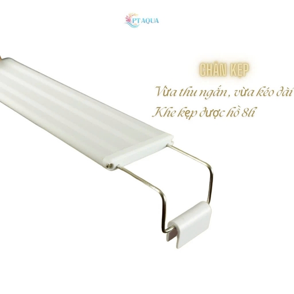 Đèn hồ cá ÁNH SÁNG TRẮNG siêu sáng kẹp thành hồ cá cảnh
