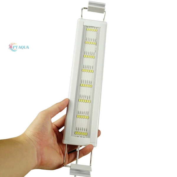 Đèn hồ cá ÁNH SÁNG TRẮNG siêu sáng kẹp thành hồ cá cảnh
