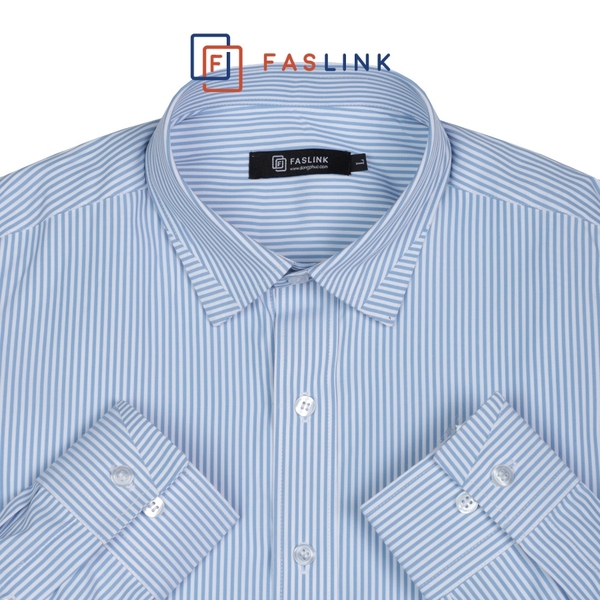 Áo Sơ Mi Sọc Nam Vải Modal Faslink