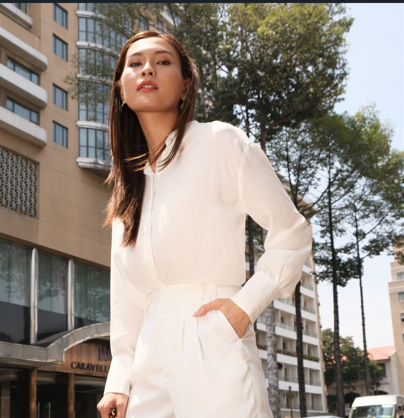 Áo Sơ Mi Nữ Thêu Logo Đồng Phục Faslink BST1-WW6