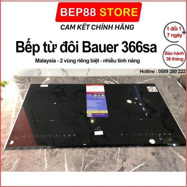Bếp từ đôi Bauer BE-366SA