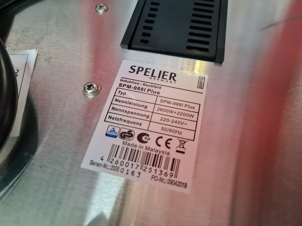 Bếp từ đôi Spelier SPM-988i PLUS