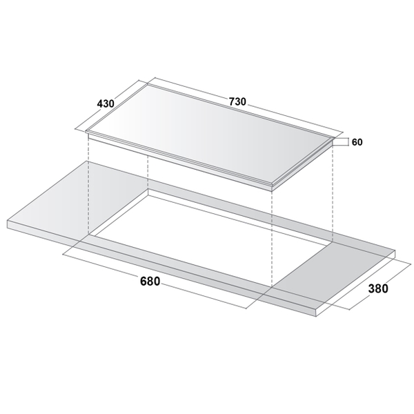 Bếp từ Đôi Bauer BE 668GTA