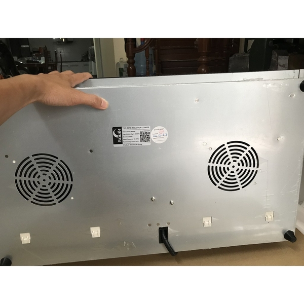 Bếp từ đôi Bauer BE-358SA + Tặng hút mùi + tặng bộ nồi