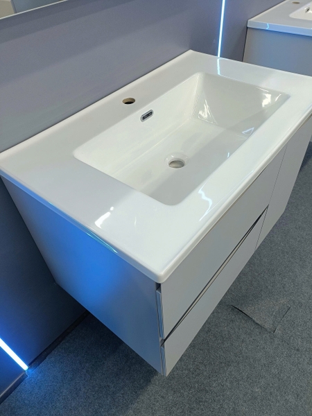 Bộ tủ chậu lavabo, tủ gương phòng tắm TC 025-80