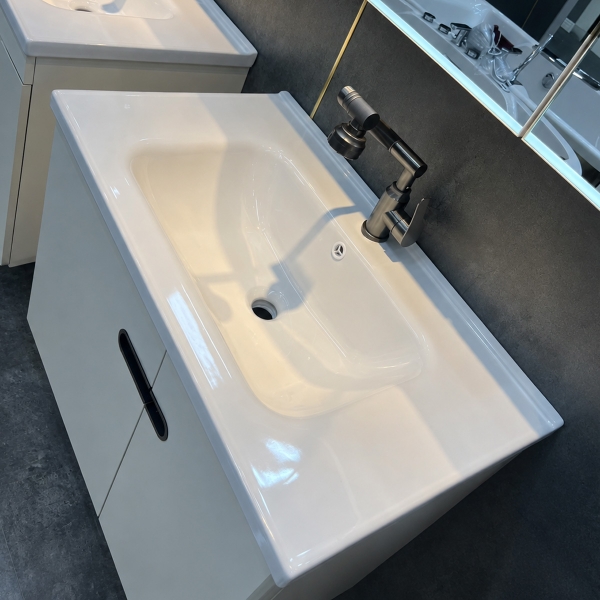 Bộ tủ chậu lavabo, tủ gương phòng tắm TC 2504