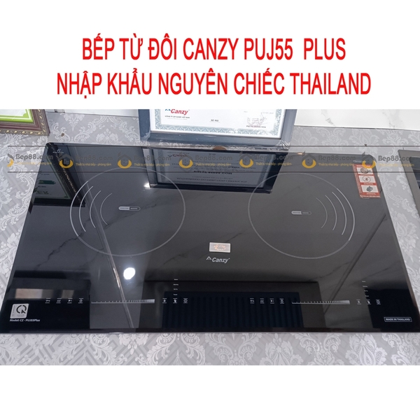 Bếp từ đôi Canzy CZ PUJ55 PLUS