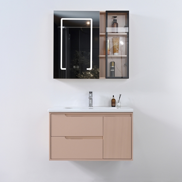 Bộ tủ chậu lavabo, tủ gương phòng tắm MW2820