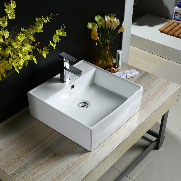 Chậu Rửa Mặt dương bàn hoặc treo tường F-CB010