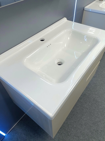 Bộ tủ chậu lavabo, tủ gương phòng tắm TC 006-80