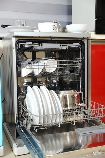 Máy rửa bát Texgio Dishwasher TG DT2026 - Mini 6 Bộ Sấy Khí Nóng, Diệt Khuẩn UV