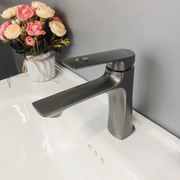 Bộ tủ chậu lavabo, tủ gương phòng tắm 2501-80