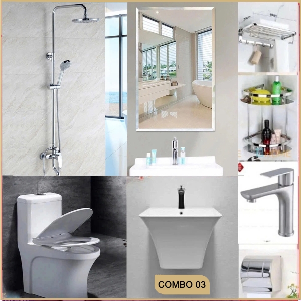 Combo phòng tắm, combo nhà tắm 03