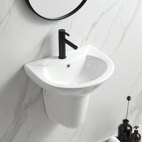 Chậu rửa mặt treo chân lửng F-CL01