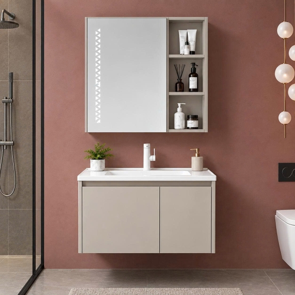 Bộ tủ chậu lavabo Tủ Lavabo YS 2908A