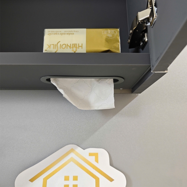 Bộ tủ chậu lavabo, tủ gương phòng tắm TC 034-80