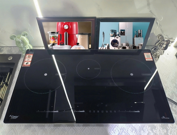 Bếp từ 3 vùng nấu Canzy CZ856HN