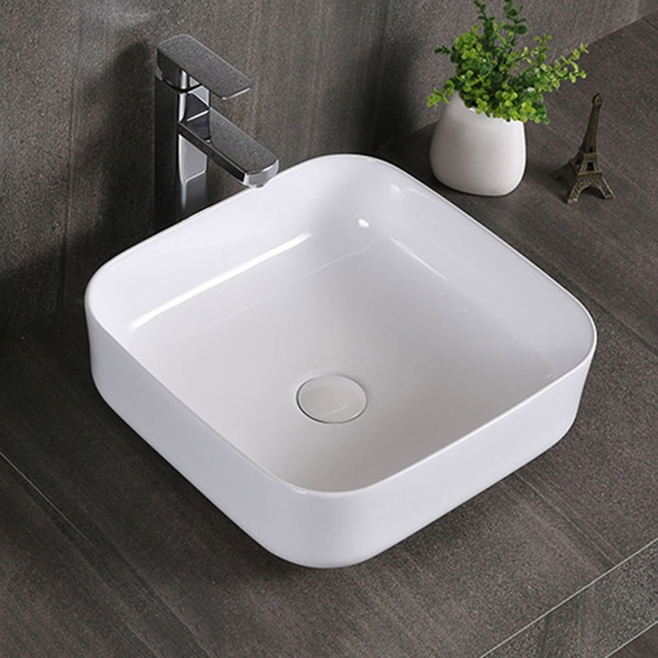 Chậu rửa mặt (lavabo) dương bàn F-CB02
